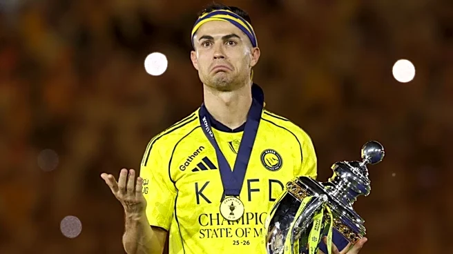 Cristiano Ronaldo Wins Saudi Pro League, Nets Twice For First Trophy With Al Nassr