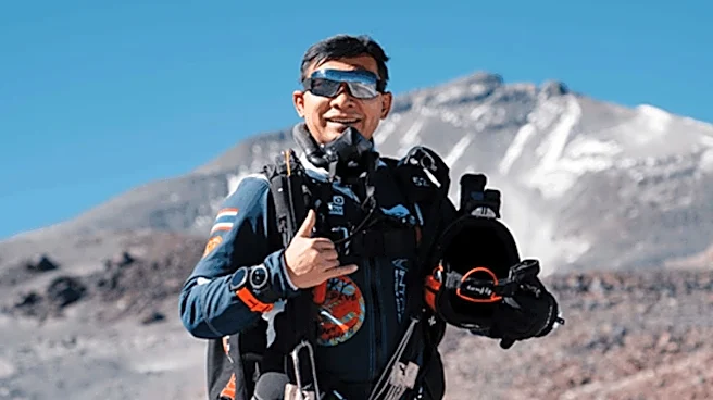 Thailand Skydiver Sets World Record After Landing On Highest Active Volcano