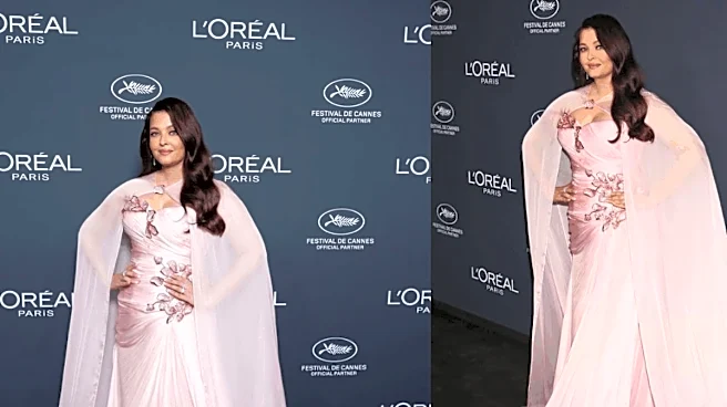 Aishwarya Rai Wins Cannes Again In A ₹3.5 Lakh Crystal-Embellished Gown With Burgundy Waves