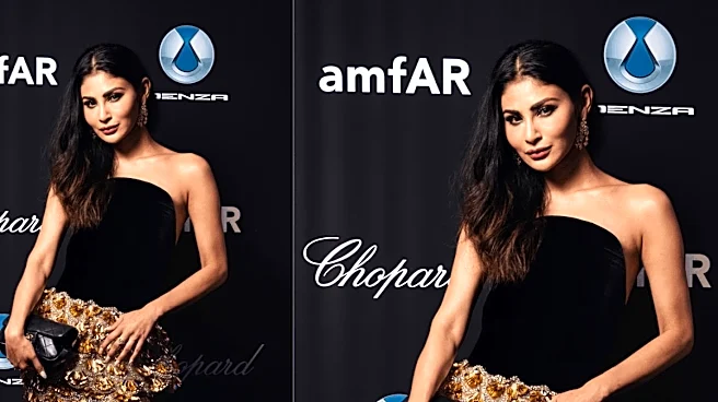 Mouni Roy Makes Cannes Stop And Stare In Metallic Couture Glam
