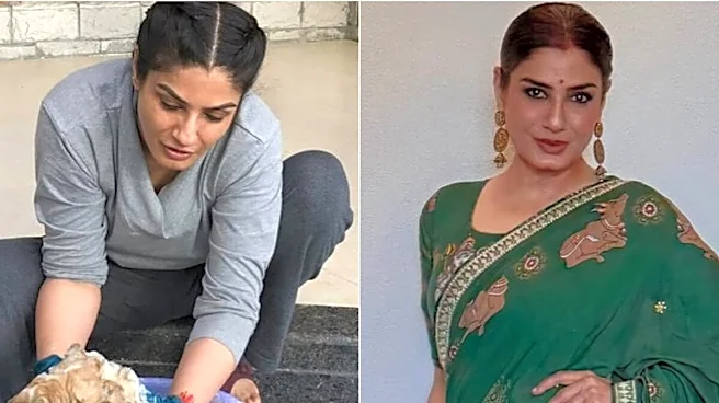 'How We Treat The Voiceless...': Raveena Tandon Writes To Punjab CM Bhagwant Mann Amid Stray Dog Removal Drive