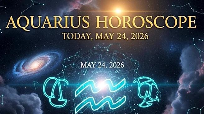 Aquarius Horoscope Today, May 24, 2026