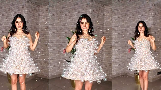 Uorfi Javed Turns Herself Into A Walking Bubble Bath And The Internet Can’t Cope | Watch
