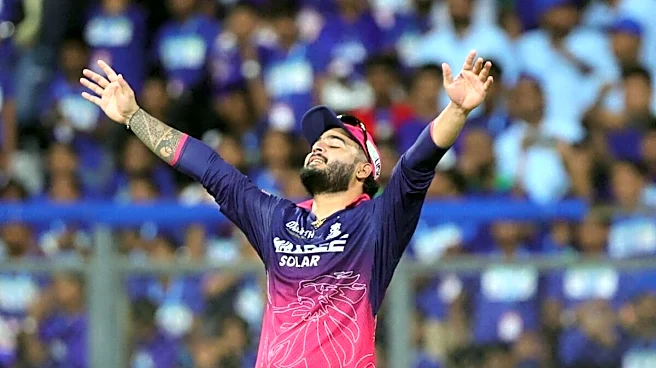 Rajasthan Royals Strom Into IPL Playoffs With 30-Run Win Over Mumbai Indians