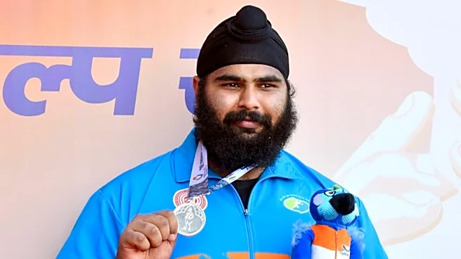 Samardeep Gill Upsets Tajinderpal Singh To Clinch Shot Put Gold, Goes Past CWG Mark