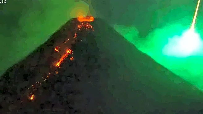 Rare Green Fireball Meteor And Erupting Volcano Create Stunning Scene In Philippines | Watch