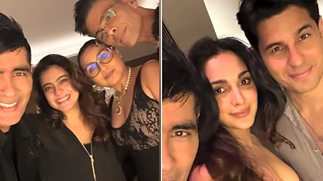 Kajol, Rani Mukerji Have ‘Kuch Kuch Hota Hai’ Reunion At Karan Johar’s Birthday Bash; Kareena, Kiara Attend