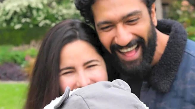 Katrina Kaif And Vicky Kaushal Introduce Their Baby Vihaan To Paparazzi, Request Privacy