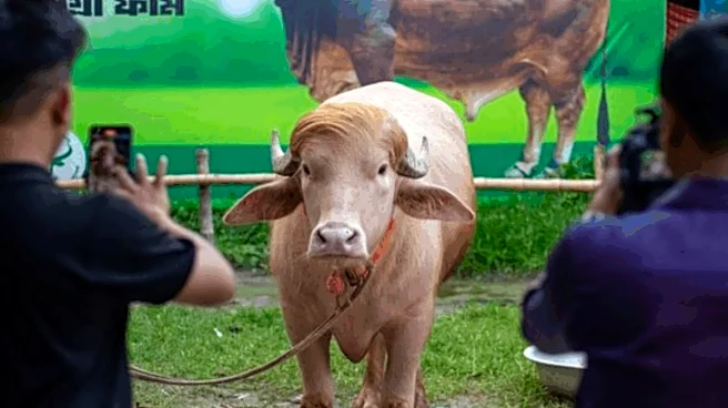 Bangladesh Govt Rescues Viral ‘Donald Trump’ Buffalo From Eid Sacrifice, Moves It To National Zoo