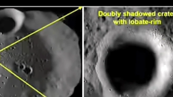 ISRO Detects Possible Subsurface Ice On Moon’s South Pole Using Chandrayaan-2 Data