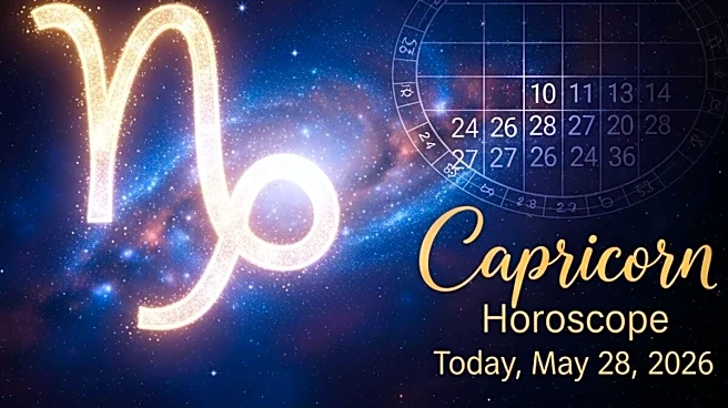 Capricorn Horoscope Today, May 28, 2026