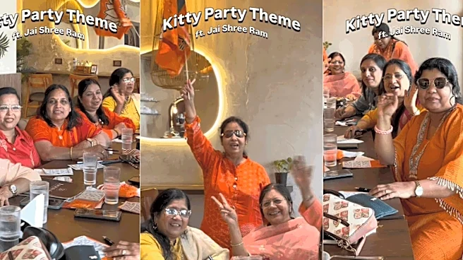 Kolkata Women Hosts Unique ‘Jai Shree Ram’ Themed Kitty Party In Café, Viral Video Leaves Social Media Buzzing
