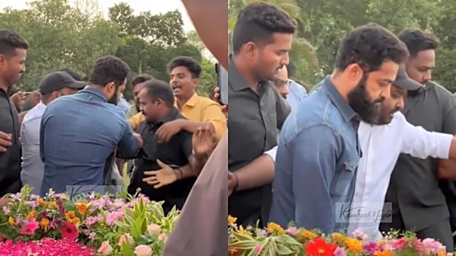 Jr NTR’s Sweet Gesture Towards Fan During NTR Birth Anniversary Visit Goes Viral | Watch