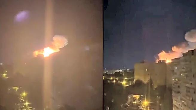 On Cam: Explosion After Drone Hits Apartment Building In Romania’s Galați