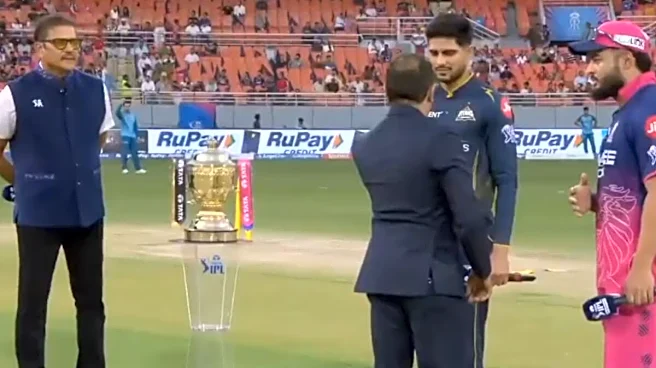 Toss Goof-up In Qualifier 2: Shubman Gill Loses Cool After RR Skipper Wins '2nd Toss'