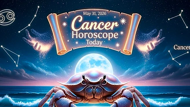 Cancer Horoscope Today, May 31, 2026