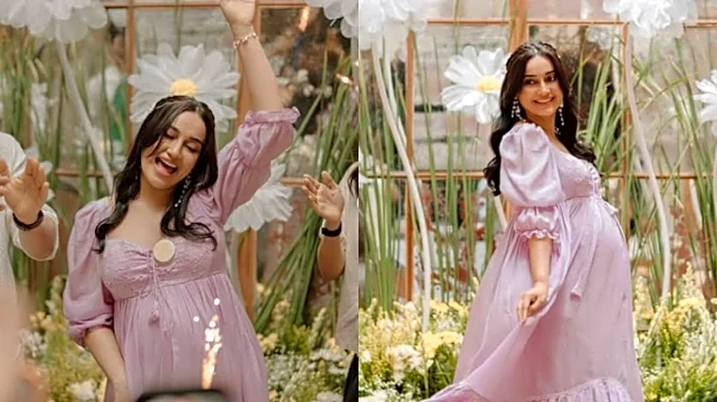 'Celebrating Me And Lil One': Mom-To-Be Surbhi Jyoti Shares Inside Photos Of Her Birthday Celebration