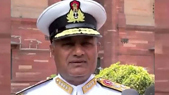 Admiral Krishna Swaminathan Takes Charge As Navy Chief, Vows To Strengthen Combat Readiness And Modernisation