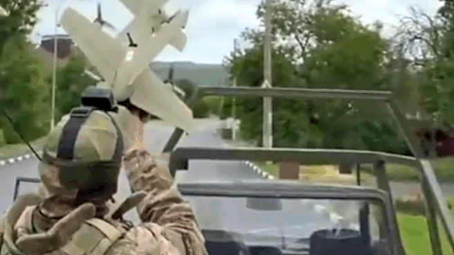 Russian Forces Use Handheld ‘Yolka’ System To Shoot Down Ukrainian Drone | Watch