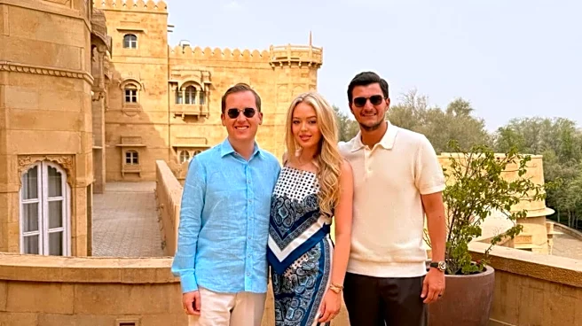 Tiffany Trump Tours Jaisalmer Fort With Husband Michael Boulos And US Envoy Sergio Gor