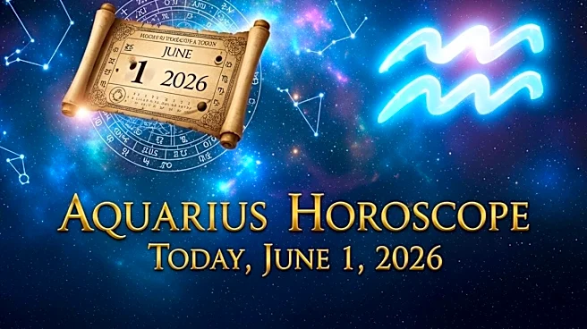 Aquarius Horoscope Today, June 1, 2026