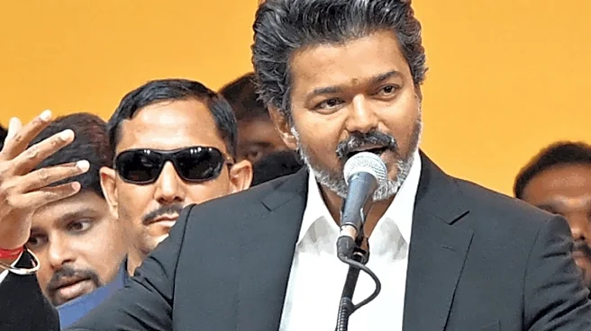 Tamil Nadu CM Vijay Says Signature Black Blazer Reflects His 'Black And White' Approach To Politics