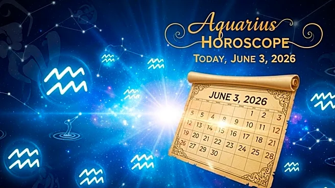 Aquarius Horoscope Today, June 3, 2026
