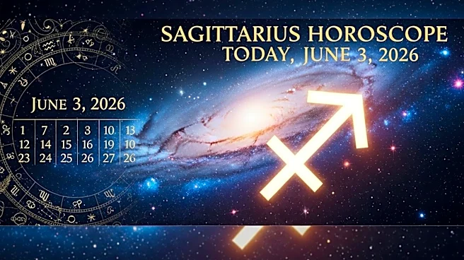 Sagittarius Horoscope Today, June 3, 2026