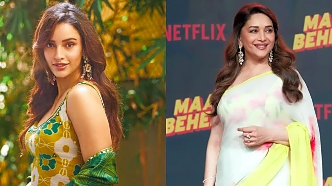 Triptii Dimri Says Madhuri Dixit Isn't Insecure, Adds 'I Want To Be Like Her'