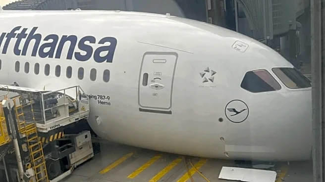 Boeing 787's Nose Suddenly Drops At Frankfurt Airport, Several Lufthansa Employees Hurt | Video