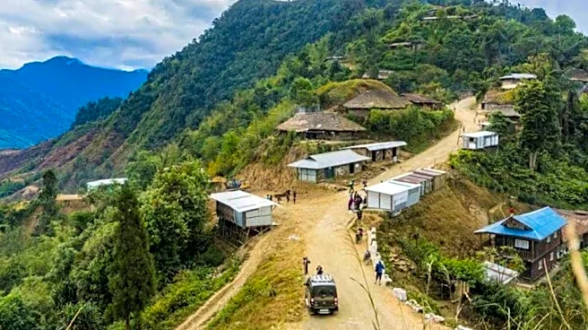 The Chief Of This Village Sleeps In India But Eats In Myanmar