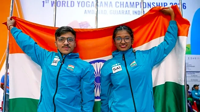 India Win 5 Out 6 Gold Medals At Inaugural World Yogasana Championships