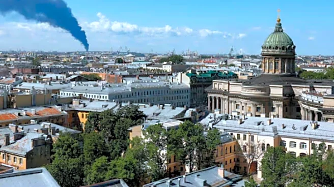 Russia Intercepts 25 Drones Near St Petersburg Amid Key Economic Forum