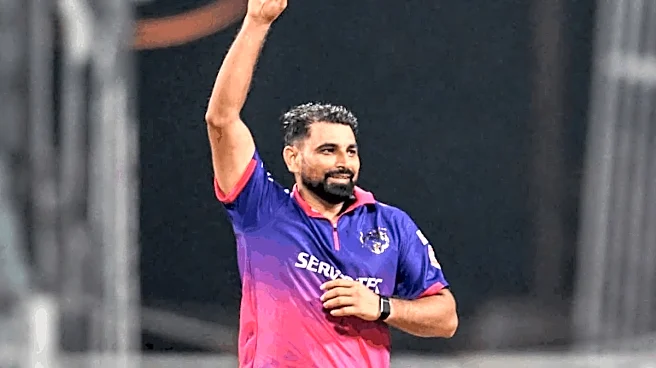 Mohammed Shami Takes Stunning Hat-Trick To Script Bengal T20 League History | WATCH