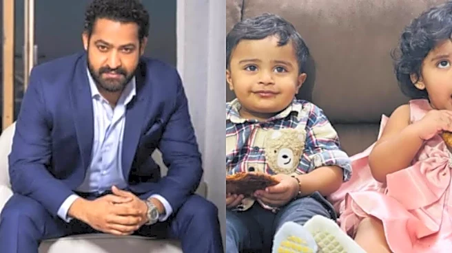 Jr NTR Wins Hearts With Sweet Surprise For Two Little Fans, Photos Go Viral