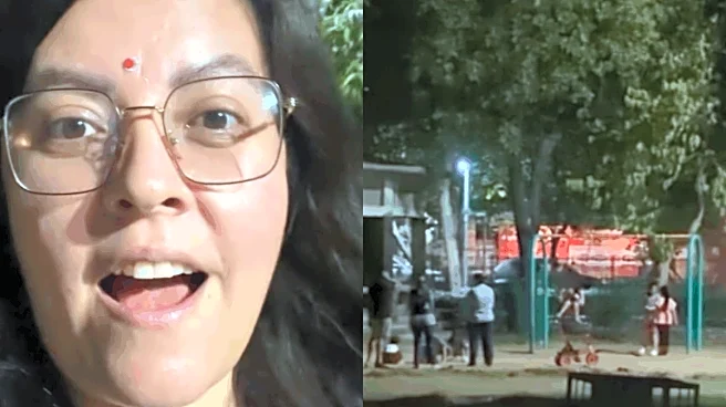 'It Is Very Surprising': Mexican Woman Takes A Midnight Walk In Delhi, Can't Believe What She Finds At A Local Park