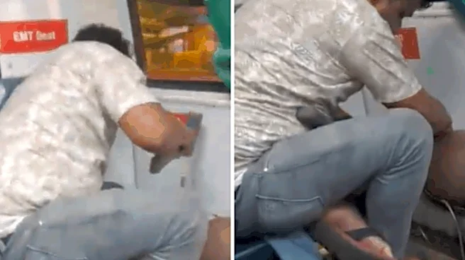 ‘Extremely Dangerous’: Internet Reacts To Moradabad Ambulance Oxygen Cylinder Video | Watch