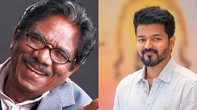 Video: Tamil Nadu CM Vijay Visits Bharathiraja's Residence To Pay Last Respects After His Death
