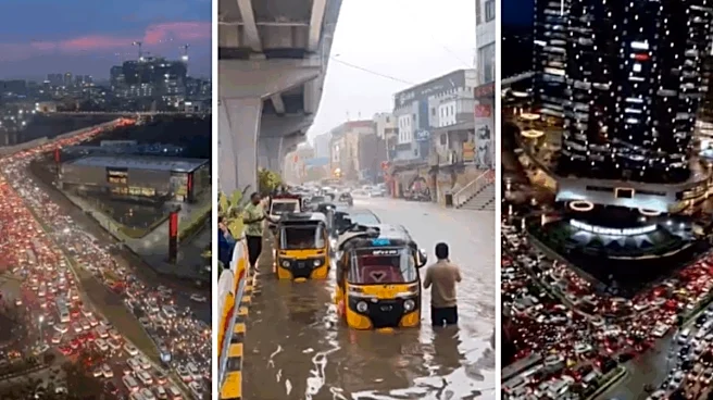 ‘Rain Of 4 cms, City Is On Knees’: Hyderabad Rain Chaos Sparks Outrage As Commuters Remain Stuck For Hours