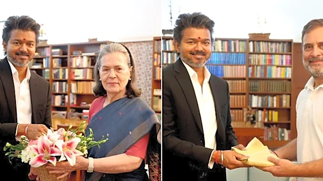 In Second Delhi Visit, Tamil Nadu CM Vijay Meets Sonia Gandhi, Rahul Gandhi