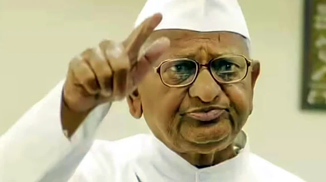 T-55 Tank Used In India-Pakistan Wars Installed At Anna Hazare’s Village Ahead Of His Birthday