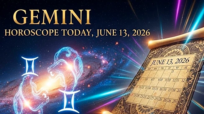 Gemini Horoscope Today, June 13, 2026