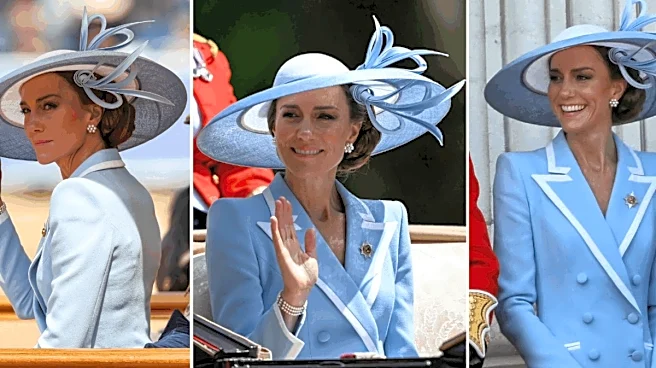 Kate Middleton Honors Princess Diana With An Elegant Nod To Her Iconic 1987 Look At Trooping The Colour