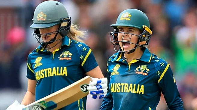 Phoebe Litchfield (50), Georgia Wareham (32 & 3/13) Lead Australia To Big Win Over South Africa