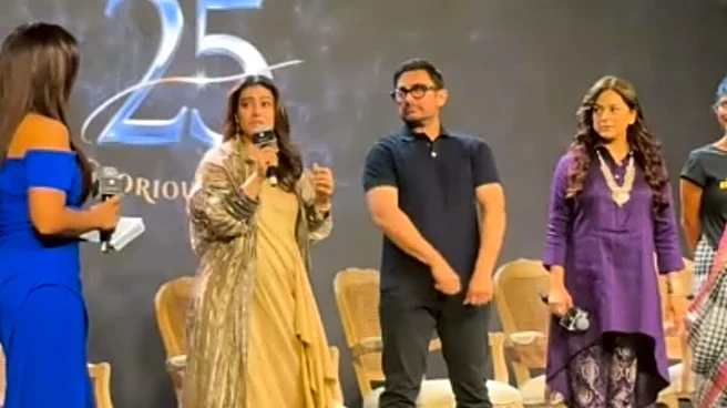 ‘He Has Great Taste In Women’: Kajol Playfully Teases Aamir Khan In Viral Video, Fans React