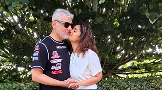 Ajith Kumar’s First Photos With Wife Shalini After Mother’s Demise Go Viral, Fans Send Love