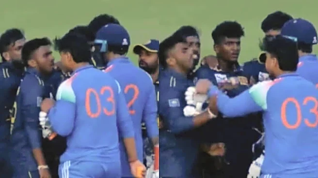 'Match Over, Now You...': Why Vaibhav Sooryavanshi Shoved Sri Lankan Fielder