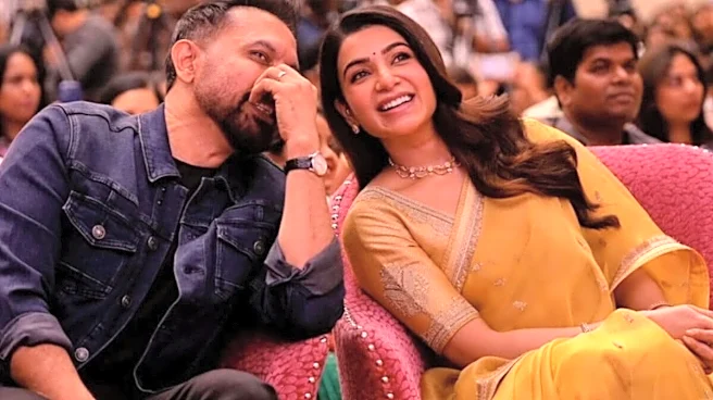 Raj Nidimoru Refuses To Say ‘I Love You’ to Samantha Ruth Prabhu On stage, Here's Why