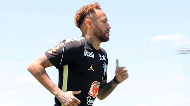Neymar Returns To Training Ahead Of Brazil's Second Group C Match Against Haiti | Watch