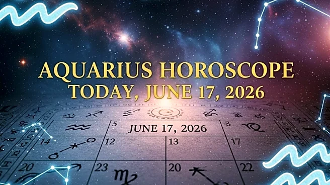 Aquarius Horoscope Today, June 17, 2026